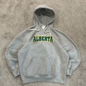 Gray University of Alberta Hoodie